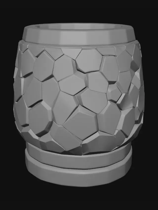 3D model for Midnight Hexagon Tumbler