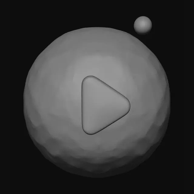 3D model for Blue Planet and Moon