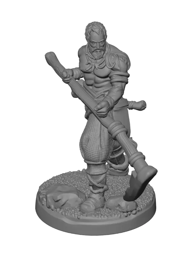 3D model for Verdant Berserker