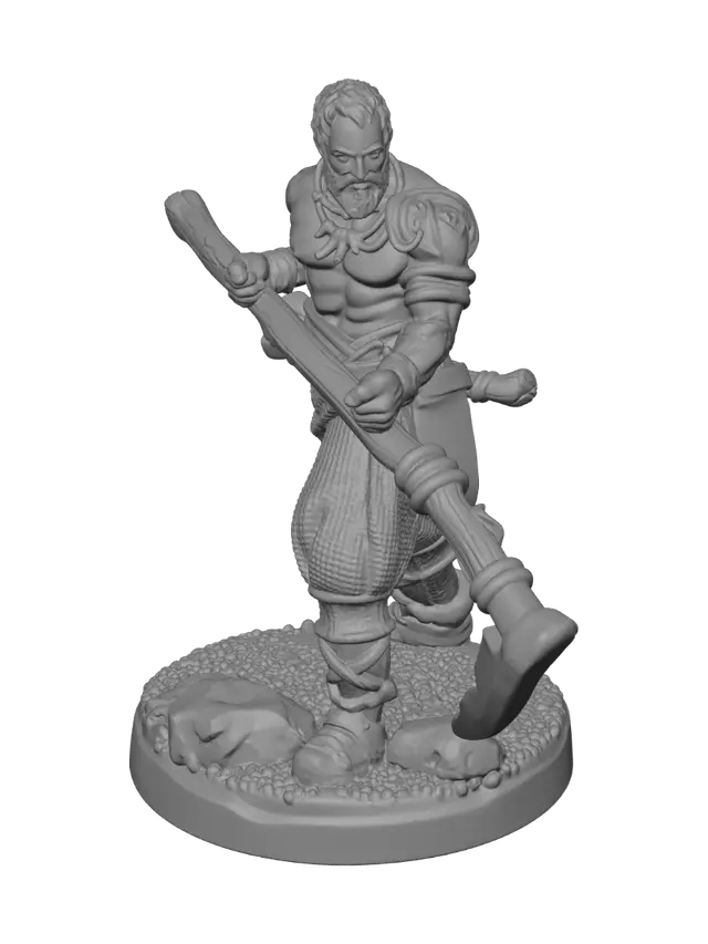 3D model for Verdant Berserker