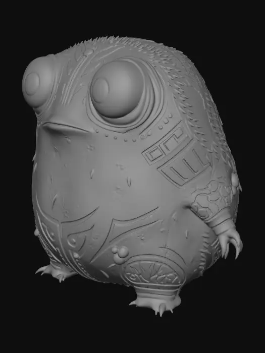 3D model for Tattooed Totem