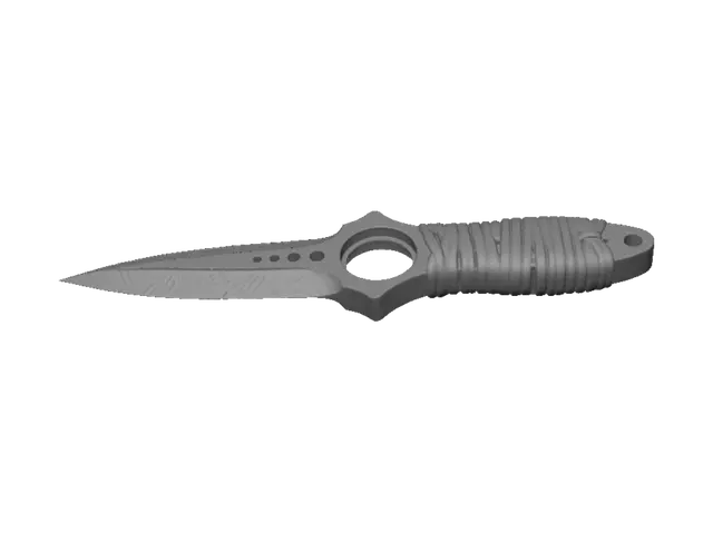 3D model for Blackout Karambit
