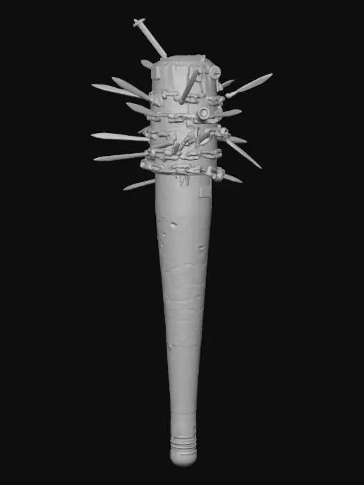 3D model for Spiked Fury Bat, #Halloween2025#