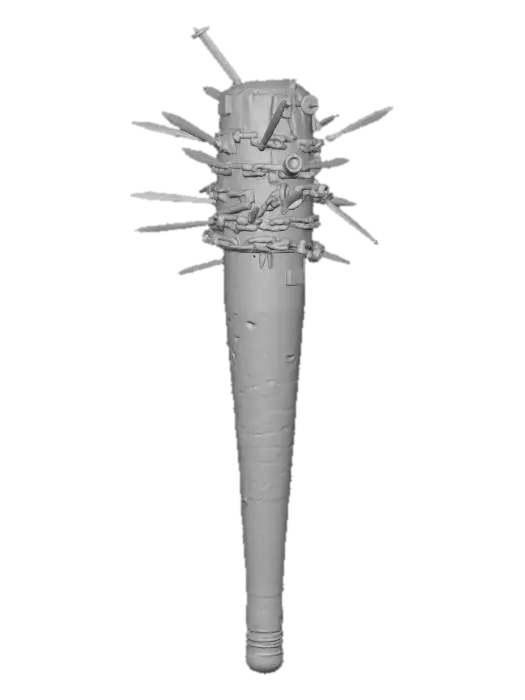 3D model for Spiked Fury Bat, #Halloween2025#