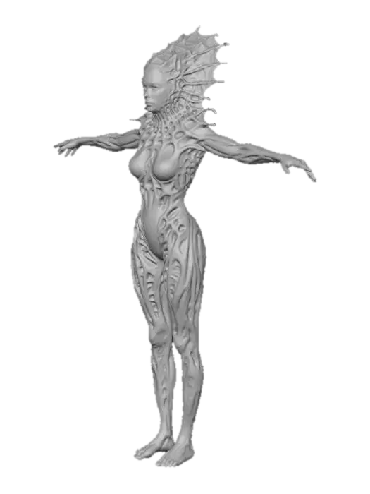 3D model for Luminous Babe