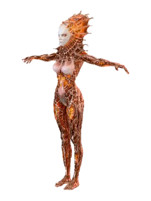 3D model for Luminous Babe