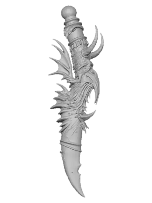 3D model for Eldritch Dagger
