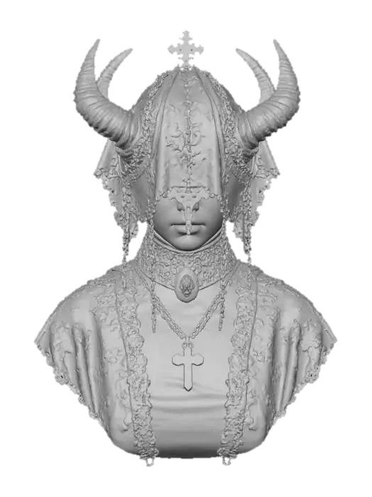 3D model for Lost priest