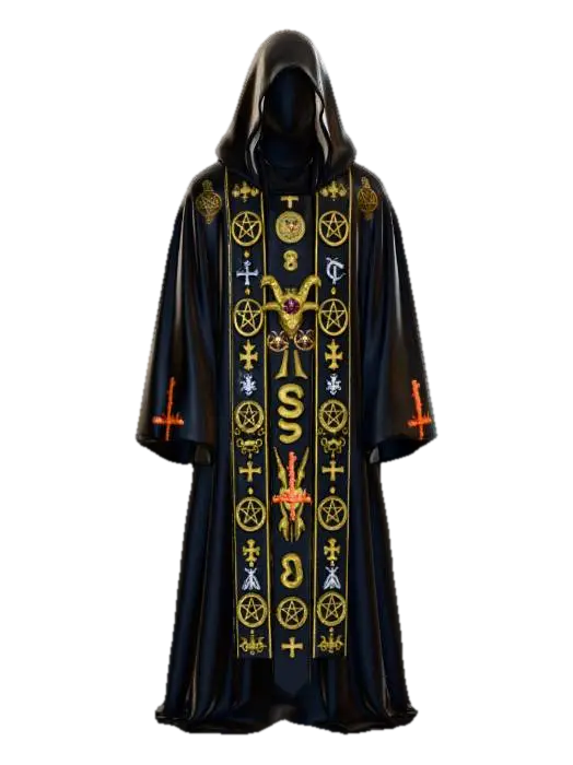 Dark Costume - Wearable 3D model, vytvořený pomocí AI