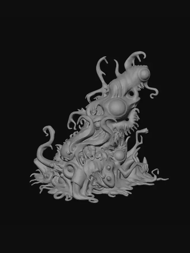 3D model for Verdant Tendrils