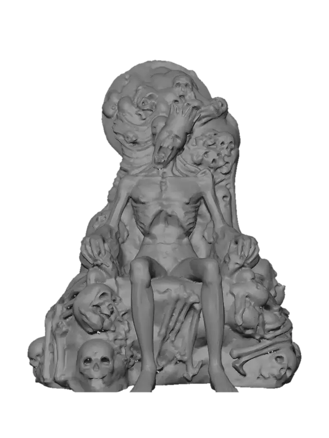 3D model for Throne of Bones