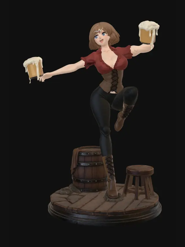 3D model for Barmaid's Toast
