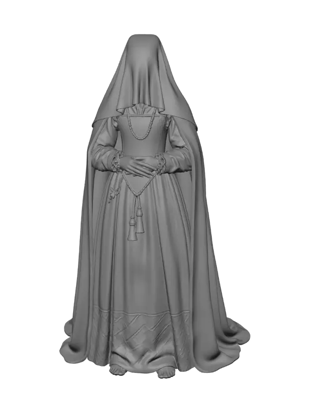 3D model for Silent Benediction