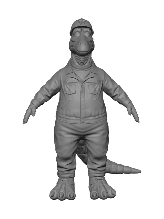 3D model for Construction Dino