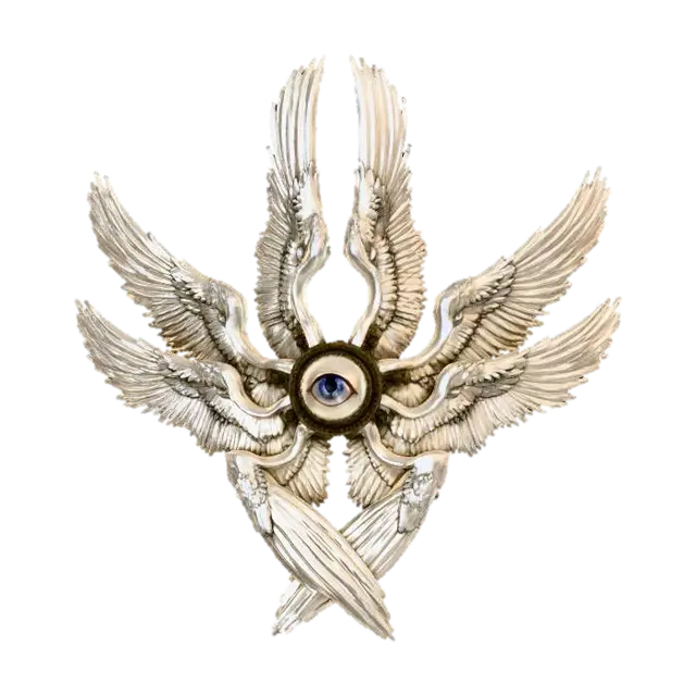 Angel - Heavenly 3D model, vytvořený pomocí AI
