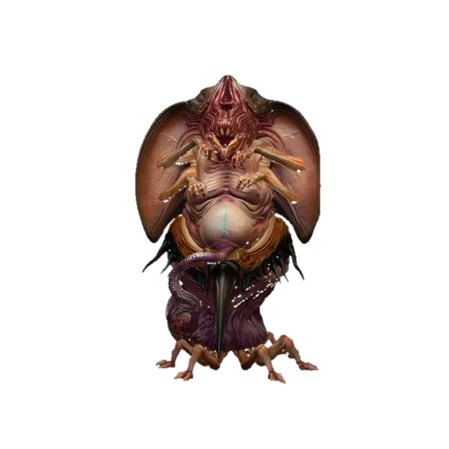 Harbinger of the Abyss 3D model, vytvořený pomocí AI