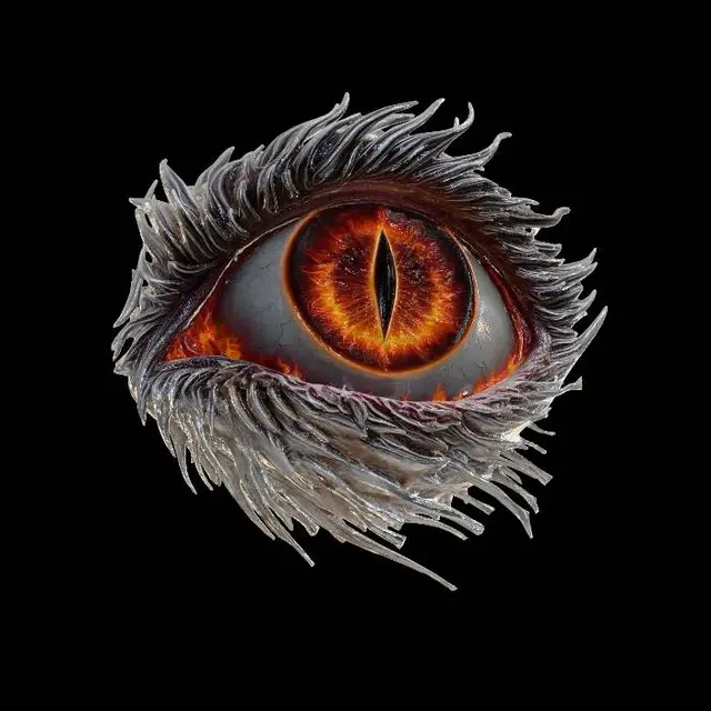 3D model for Eye of the Ember Dragon