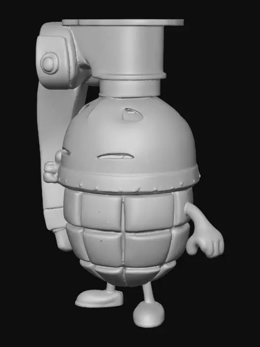 3D model for Smiling Grenade
