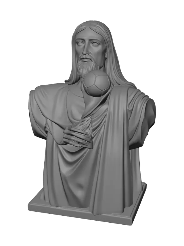 3D model for Cristo Redentor com a camisa da seleçao brasileira, com  a taça de Hexa da copa do mundo.  o morro pão de açucar do estado do Rio de janeiro. #pitchcarnival