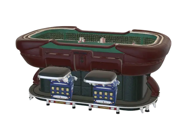 3D model for Neon Nights at the Craps Table