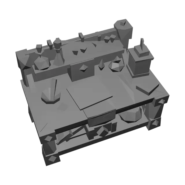 3D model for Arcane Alchemist's Workbench