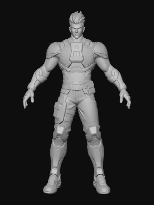 3D model for Emre Sarioglu (Young - Overwatch)