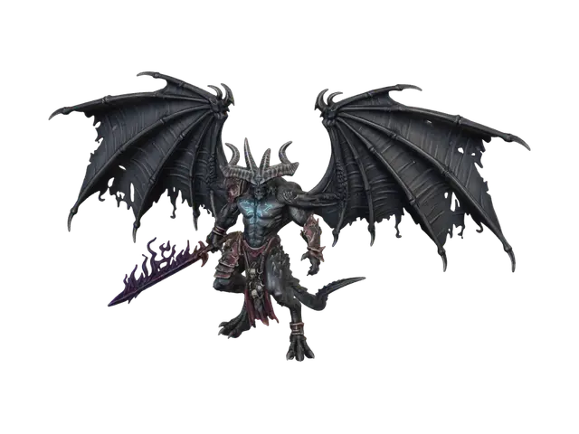 3D model for Abyssal Dragonlord