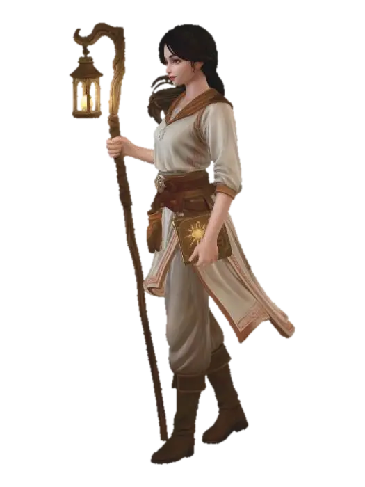 3D model for Peaceful healer