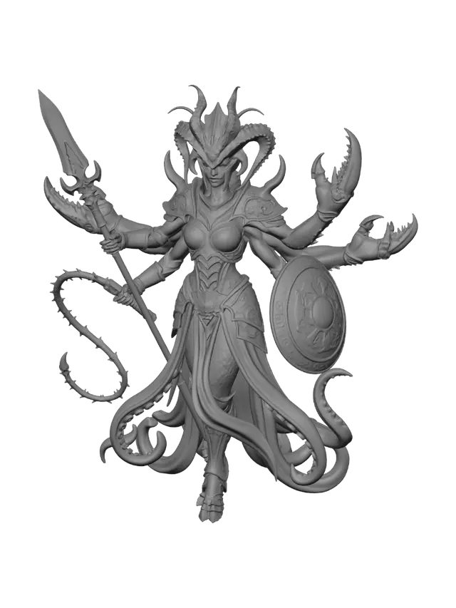 3D model for Abyssal Empress