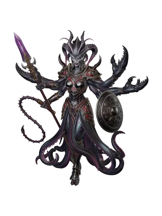 3D model for Abyssal Empress