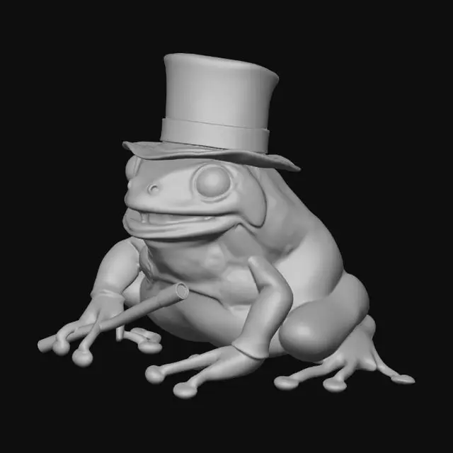 3D model for Frogy