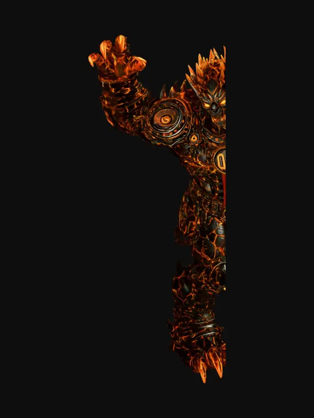 3D model for Molten Doom Colossus