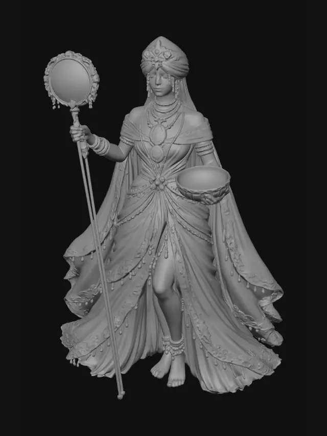 3D model for Golden Empress