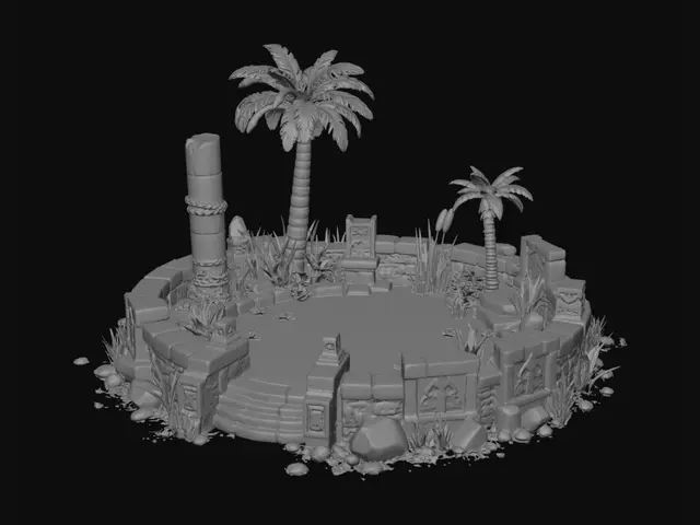 3D model for Oasis of the Ruins
