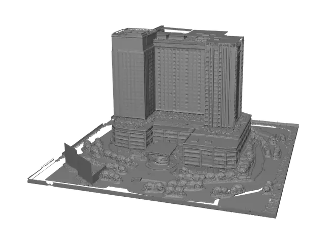 3D model for Aurum Tower Aerial View