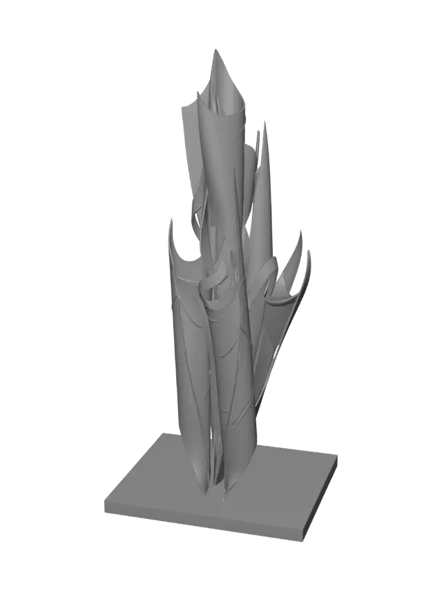 3D model for Flames of Rust