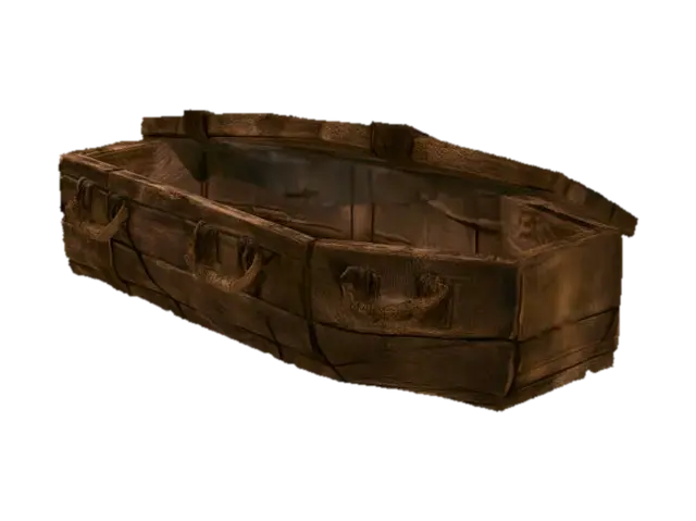 3D model for Weathered Wooden Crate