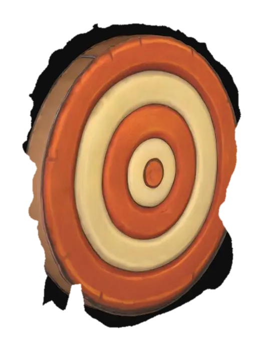 3D model for Bullseye, #SketchTo3D#