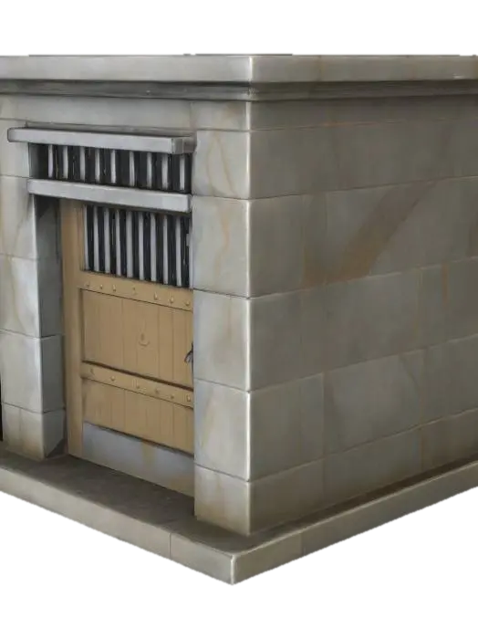 3D model for Dungeon entrance, #SketchTo3D#