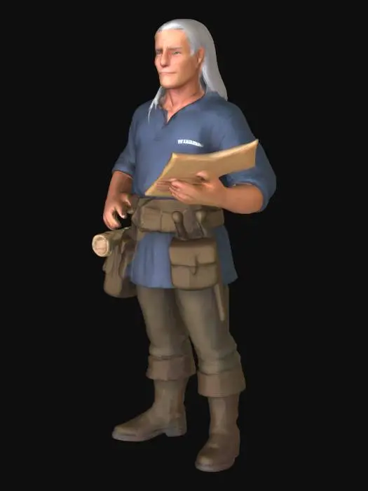 3D model for Cartographer, #SketchTo3D#