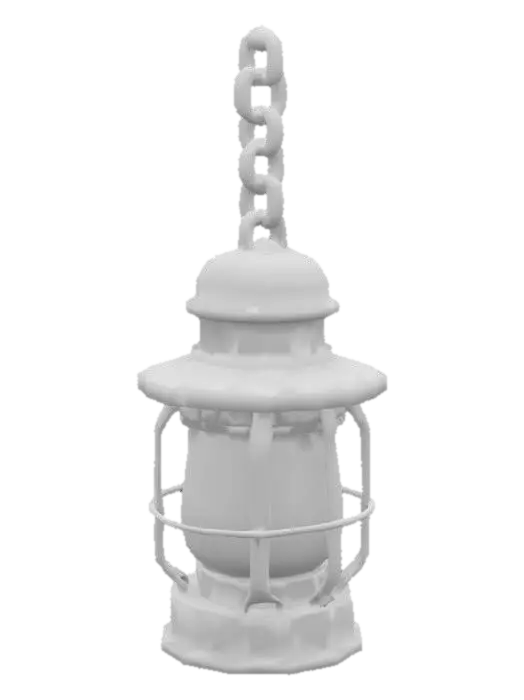 3D model for Rustic Lantern, #SketchTo3D#