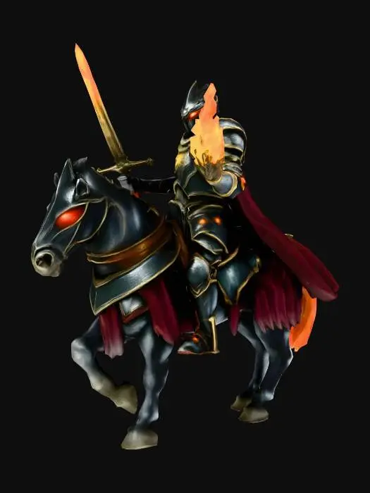 3D model for Eternal Flame Rider