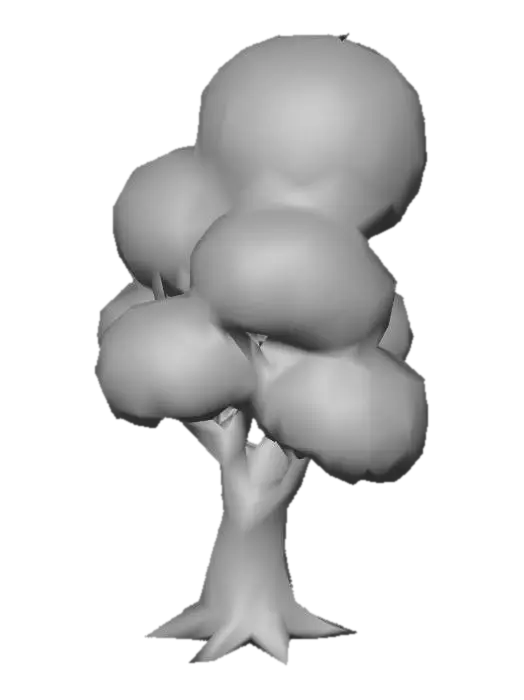 3D model for Lush Canopy Tree