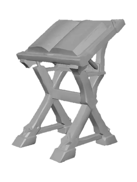 3D model for Lectern