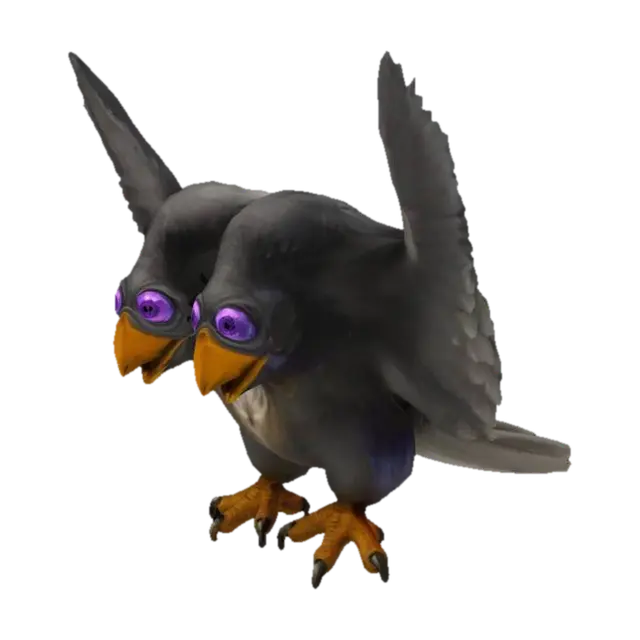 Double-headed Vulture - Doubleheaded 3D model, vytvořený pomocí AI