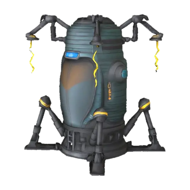 3D model for SciFi Transporter, #SketchTo3D#
