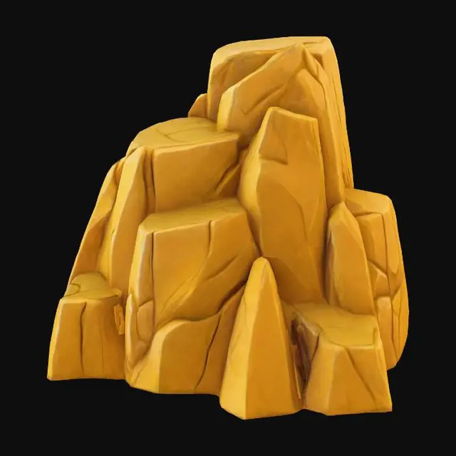 3D model for Desert Mountain