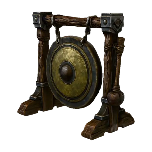 3D model for Gong