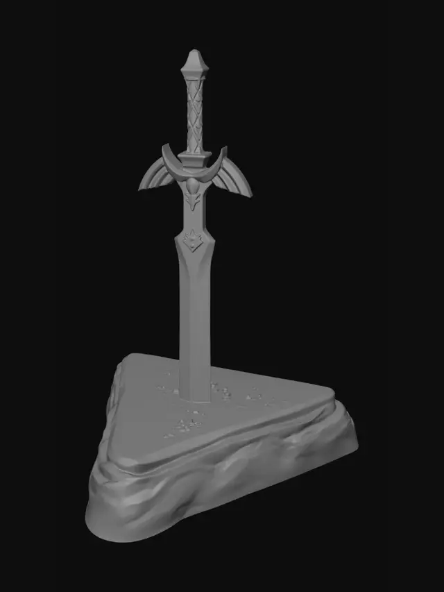 3D model for Sword in the Stone