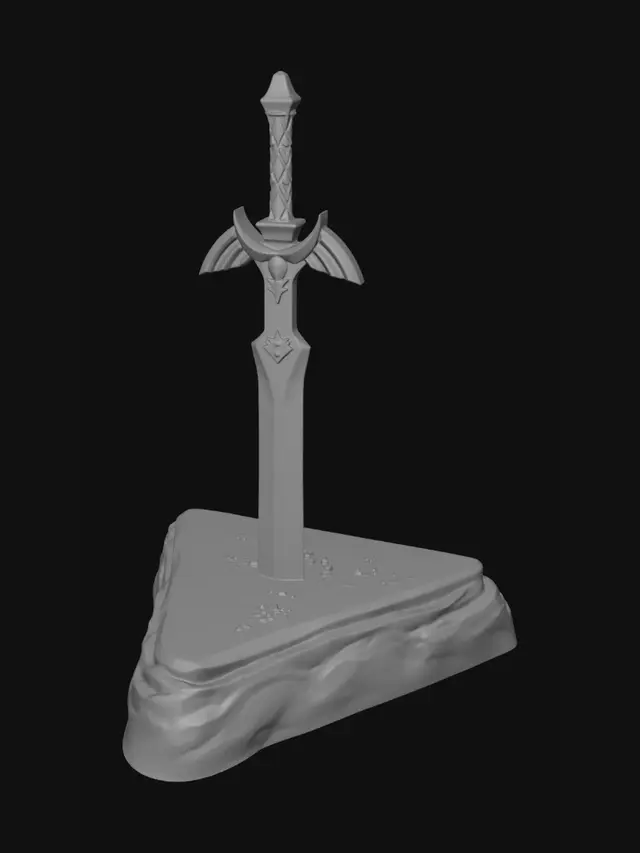 3D model for Sword in the Stone